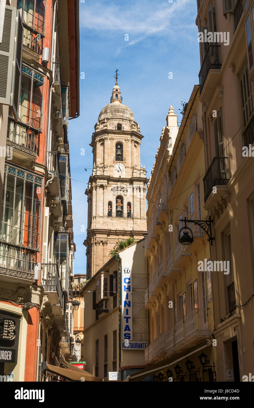Kathedrale Malaga, Spanien Stockfoto