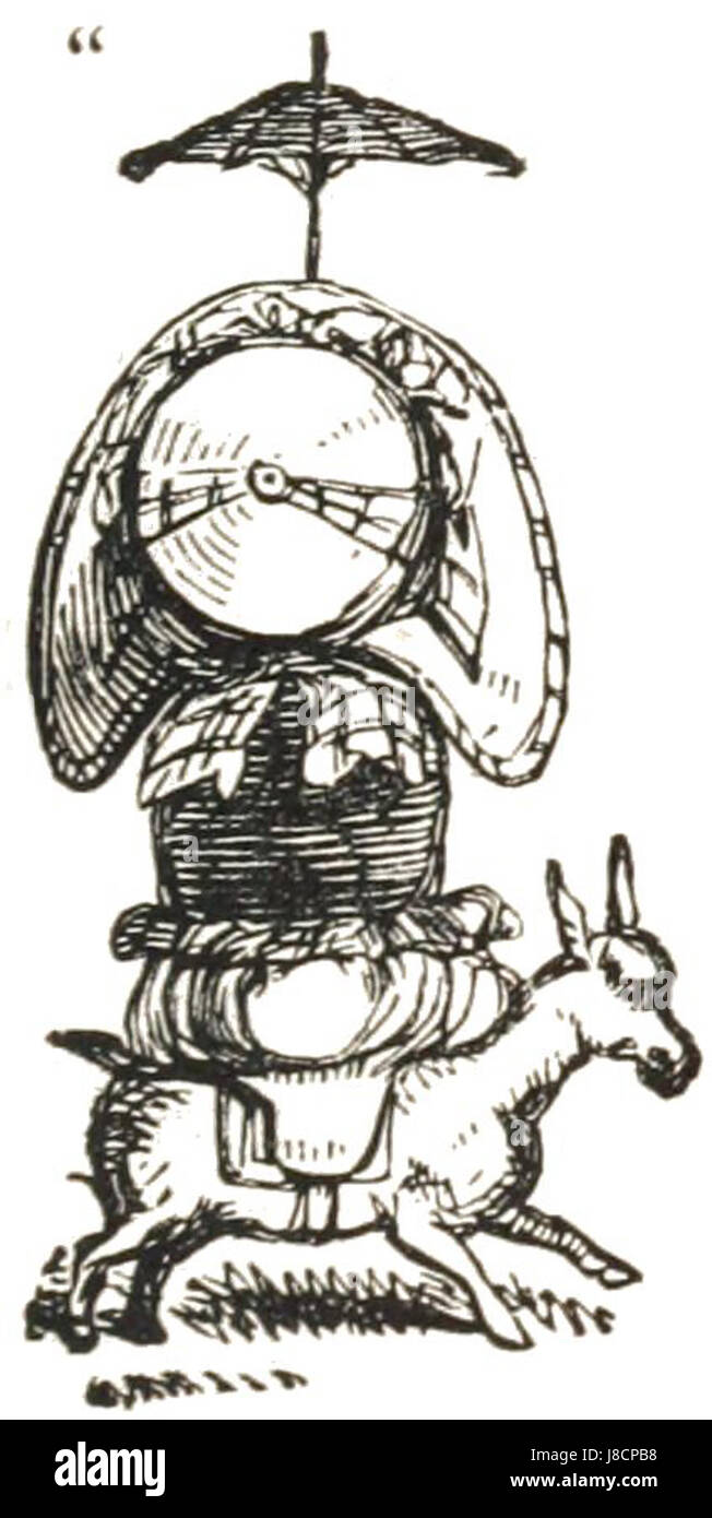 Frau Caudles Vortrag 34 Buchstabe T Stockfoto