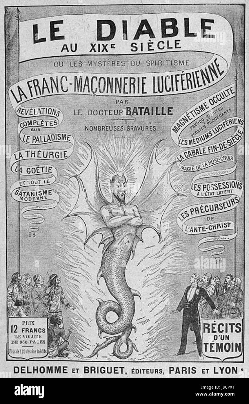 Diable bataille bezieht sich auf ein historisches Ereignis oder einen Konflikt, möglicherweise aus der französischen Geschichte, aber es sind weitere Details erforderlich, um seine Bedeutung zu verstehen. Stockfoto