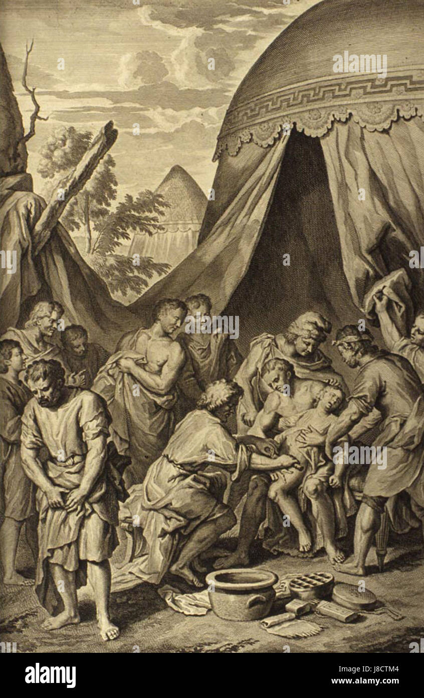 Figuren 017 Abraham Nahm Ismael Mit All Den Mannern Die In Seinem