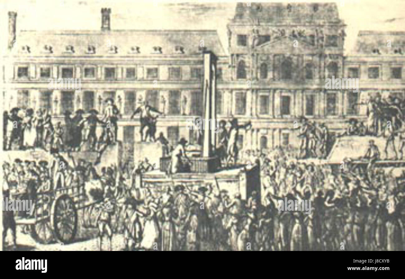 Guillotine 0332 Stockfoto