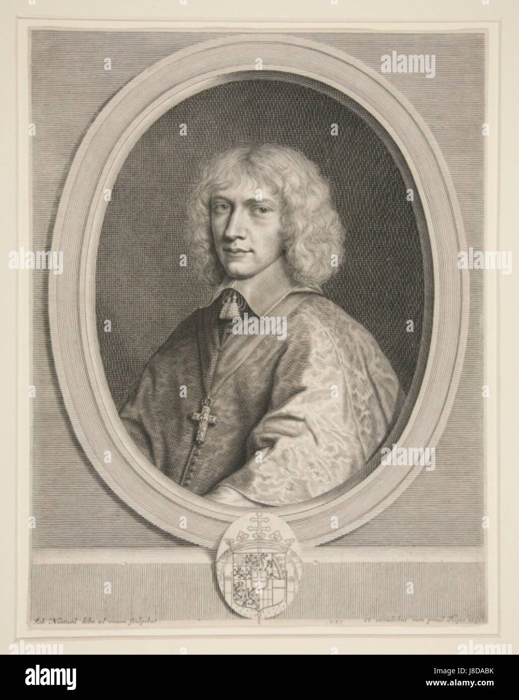 Henri de Savoie Duc de Nemours durch Robert Nanteuil Stockfoto