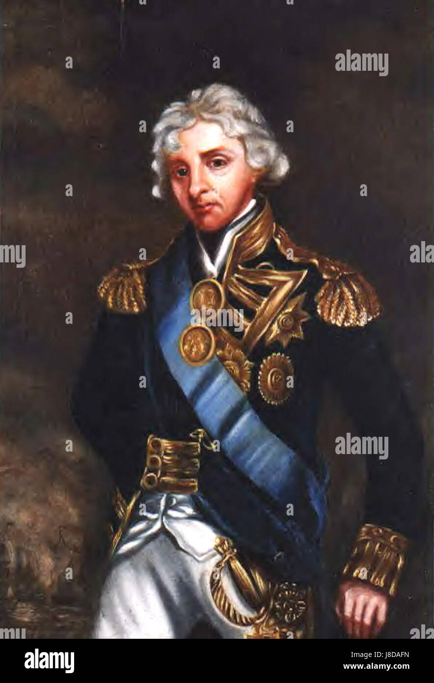 Horatio Lord Nelson Stockfoto