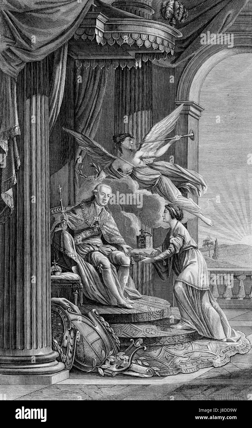 Leopold II Reichskrone Stockfoto