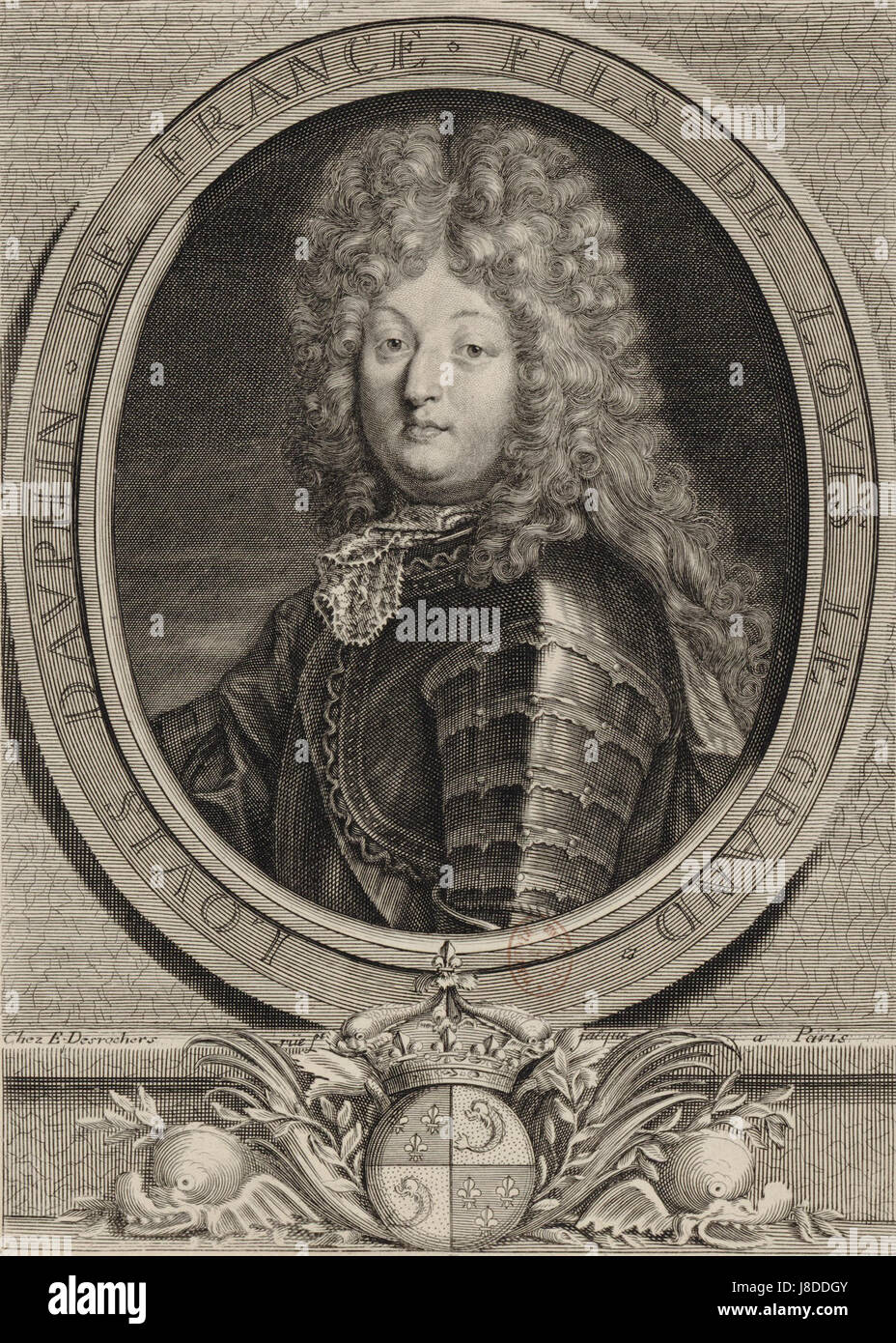 Louis, Grand Dauphin von Frankreich Print Stockfoto
