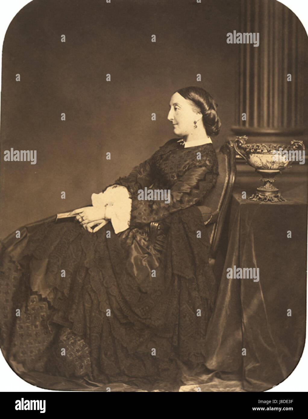 Madame De La Rochefoucauld von Antoine Samuel Adam Salomon Stockfoto