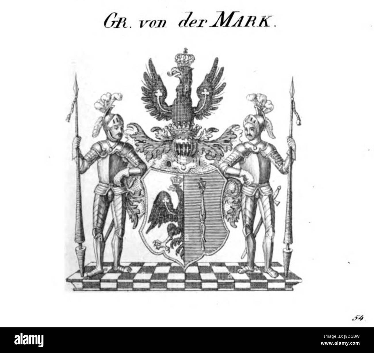 Mark von D und Mark Tyroff HA sind wahrscheinlich Personen, die in einem künstlerischen, historischen oder akademischen Kontext involviert sind. Weitere Forschungsarbeiten können erforderlich sein, um spezifische Einzelheiten zu ihren Beiträgen oder Arbeiten zu ermitteln. Stockfoto