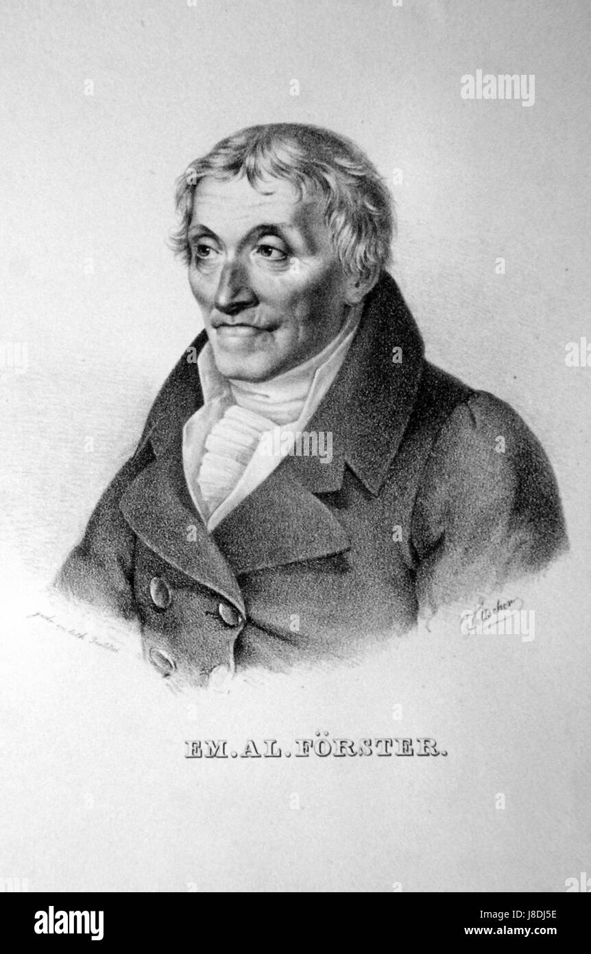 Emanuel Aloys Förster Stockfoto