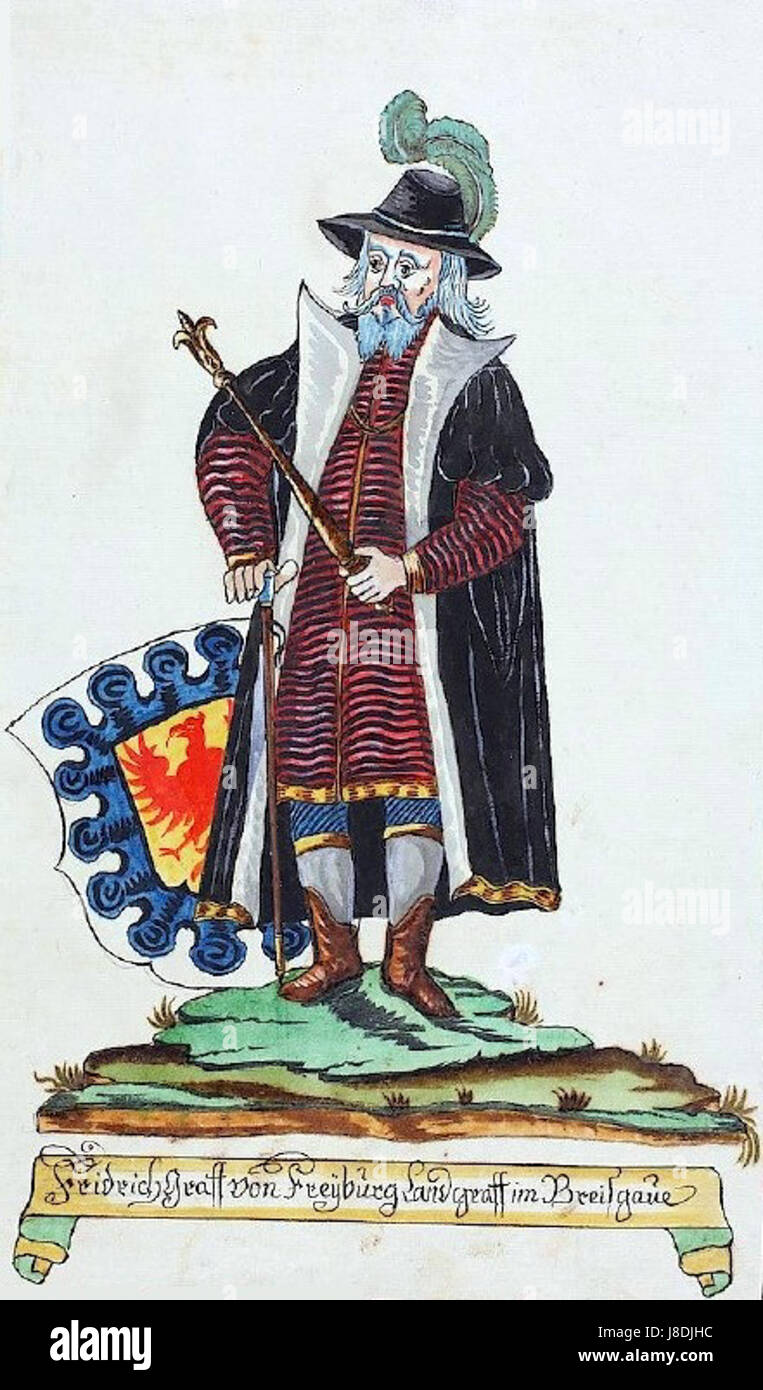 Friedrich von Freiburg war ein deutscher Theologe und Philosoph des Mittelalters, bekannt für seine Scholastik und seine Beiträge zur mittelalterlichen Philosophie. Seine Schriften hatten Einfluss auf die Entwicklung deutscher intellektueller Traditionen. Stockfoto