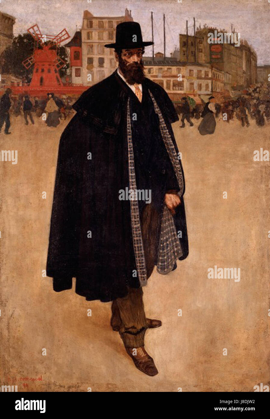 Evenepoel Spanjaard in Parijs Stockfoto