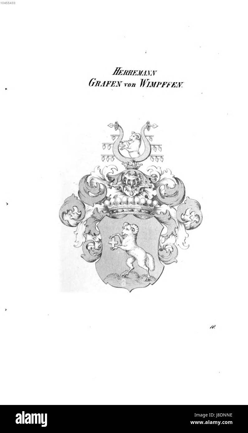 Herremann von Wimpffen Tyroff AT Stockfoto