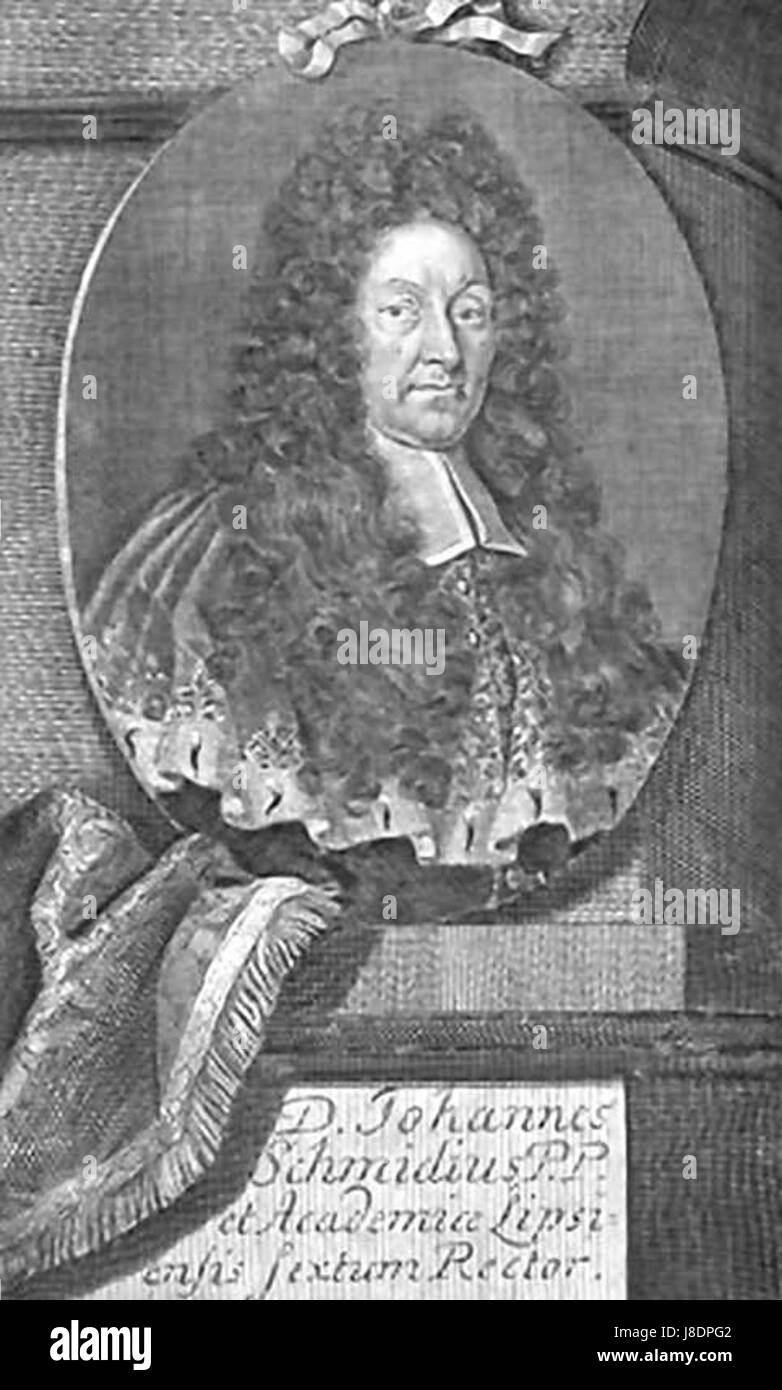 Johann Schmid Lzg Theol Stockfoto