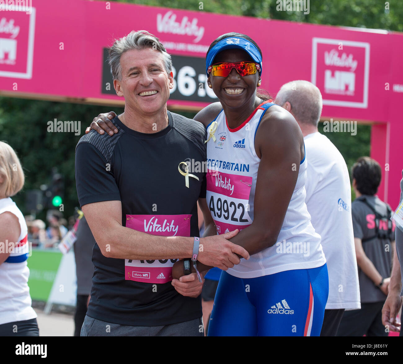 London, UK. 28. Mai 2017. Vitalität Westminster Meile 2017 Credit: Gary Mitchell/Alamy Live-Nachrichten Stockfoto