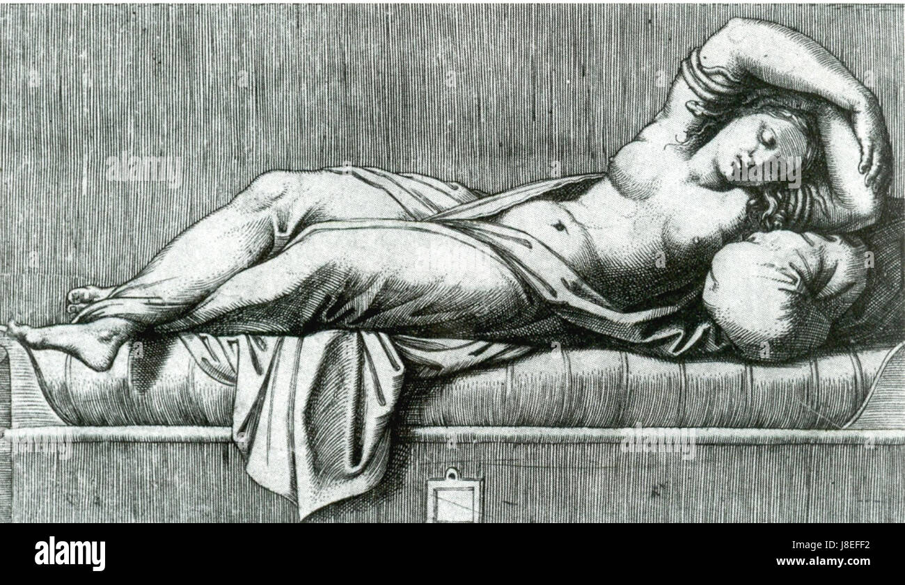 Marcantonio Raimondi 001 Stockfoto