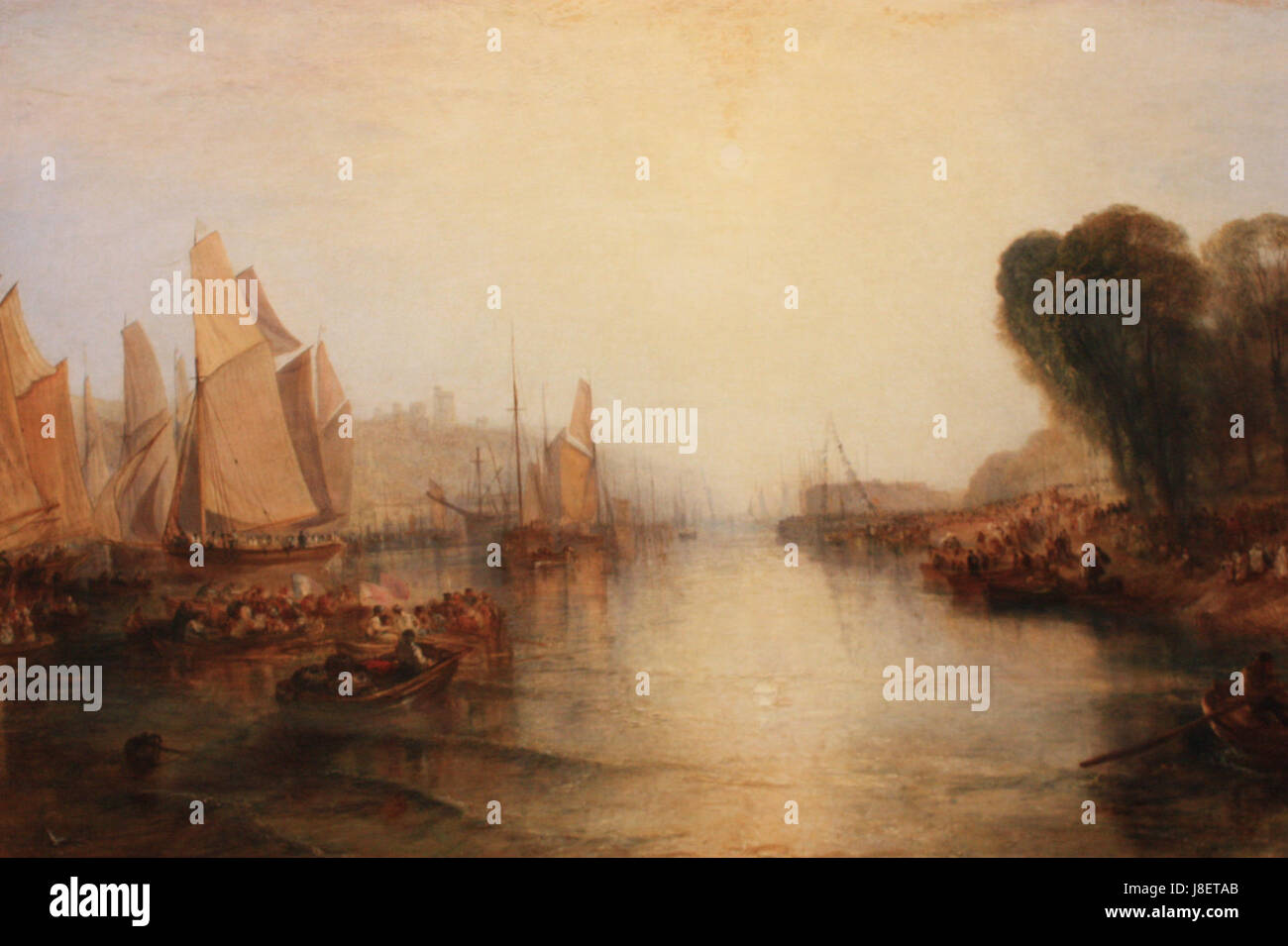 East Cowes Castle von J M W Turner 1827 Stockfoto