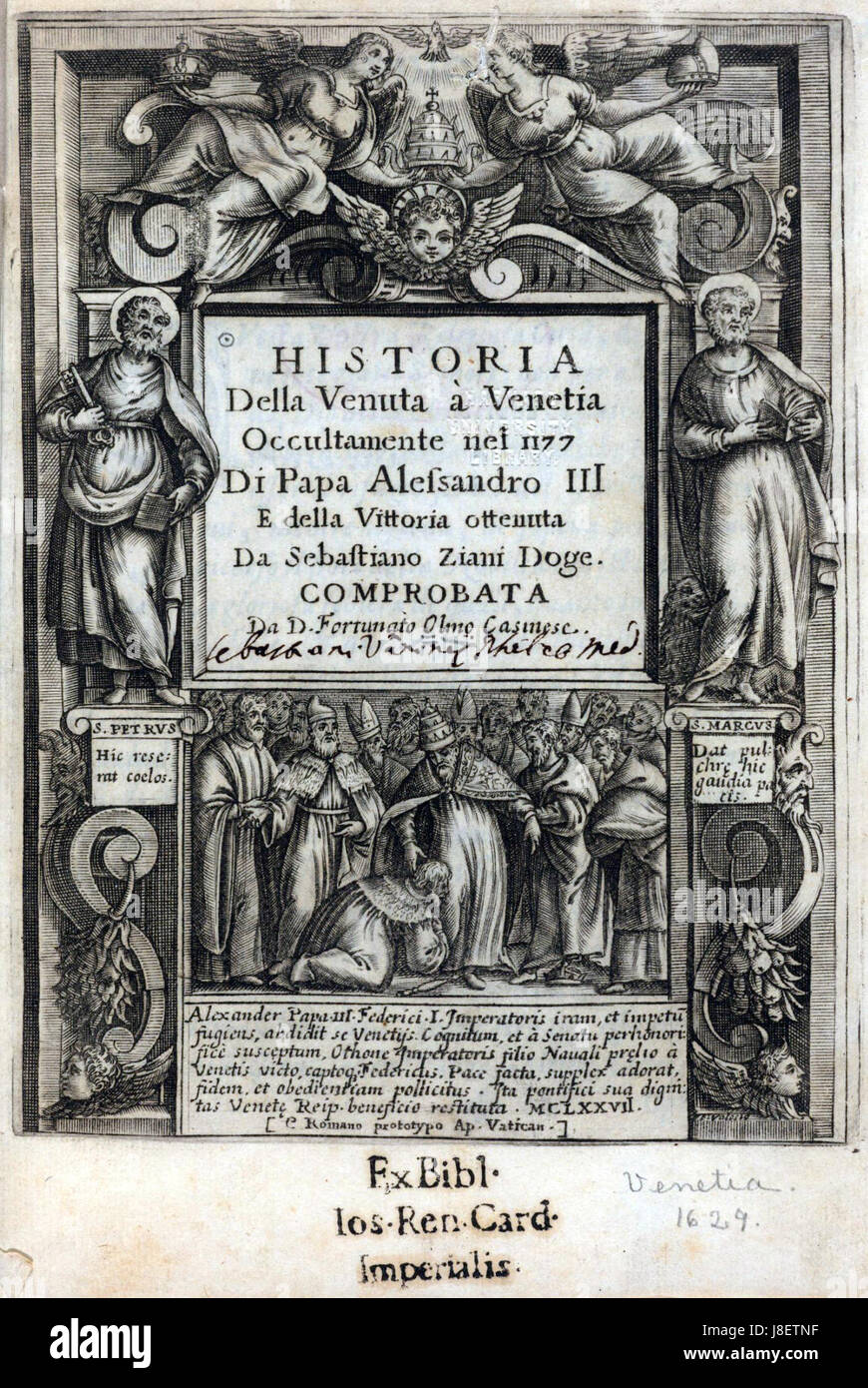 Houghton Ital 4843,1 Olmo bezieht sich auf ein bestimmtes Manuskript oder Kunstwerk, möglicherweise Teil einer Sammlung oder Serie, mit minimalen Kontextinformationen, die für weitere Untersuchungen verfügbar sind. Stockfoto