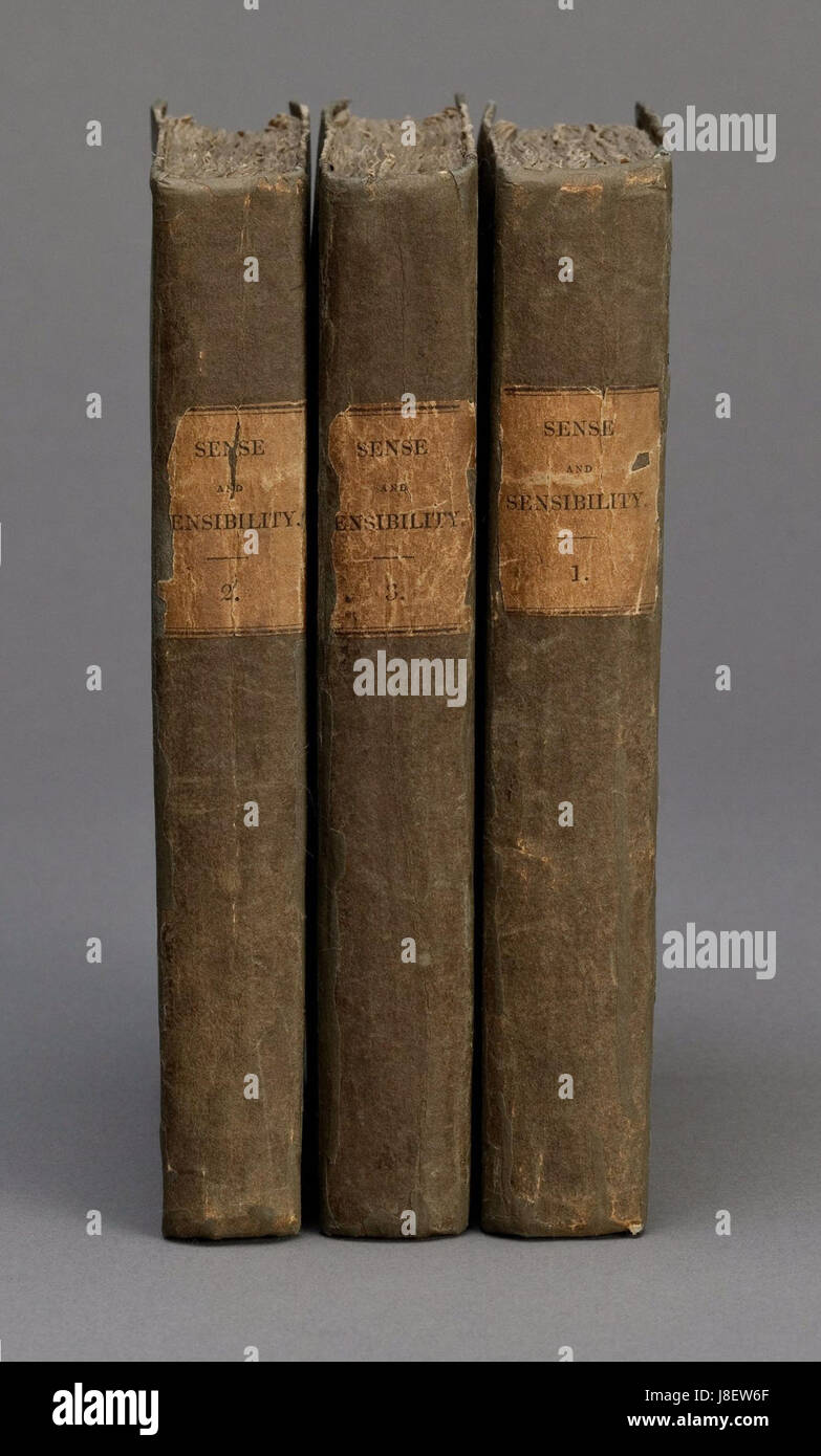 Houghton EC8 Au747 811s (B) Sense and Sensibility Stacheln Stockfoto