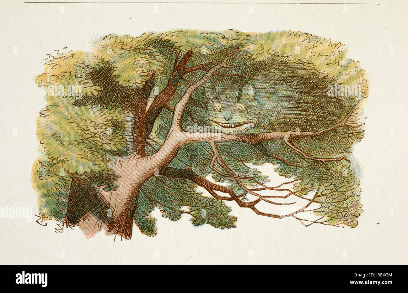 John Tenniel Illustration aus der Nursery Alice (1890) A80108 46 Stockfoto