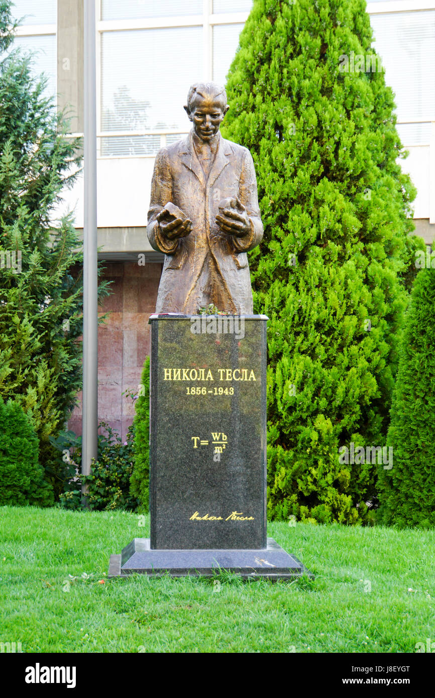 Nikola tesla serbisch amerikanischer erfinder -Fotos und -Bildmaterial