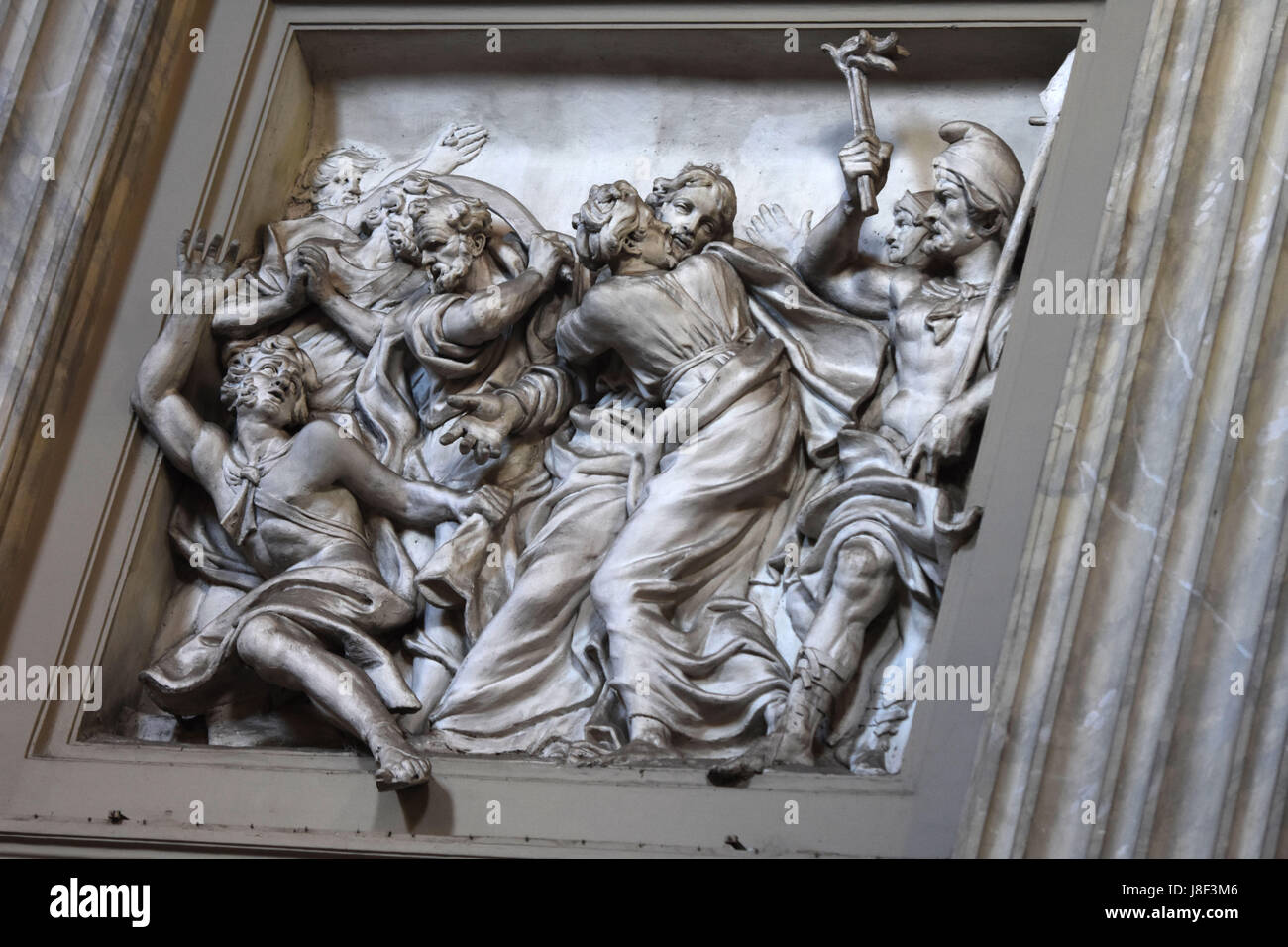 Der offizielle Sitz des Papstes, die Basilika St. Johannes im Lateran ist der ranghöchste katholische Kirche, Rom, Italien. Stockfoto