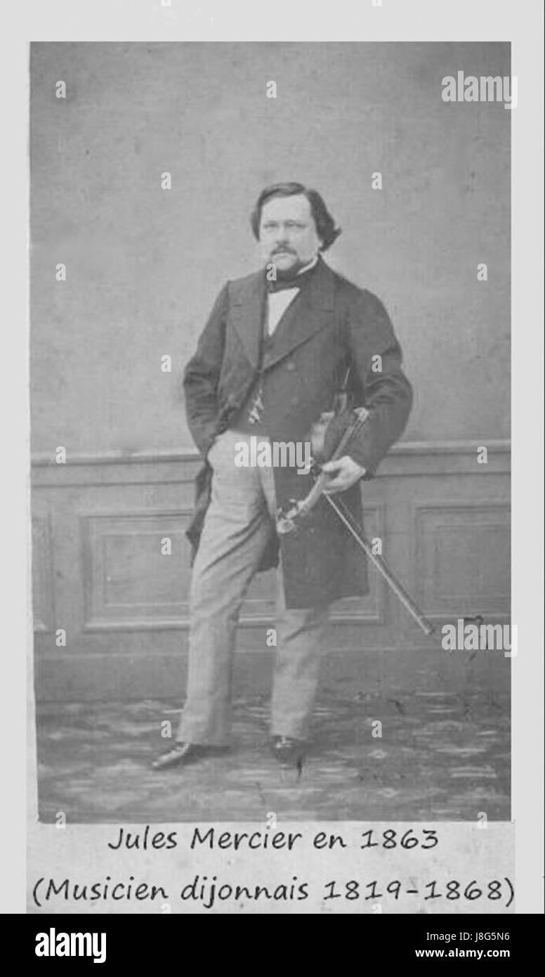 Jules Mercier war ein französischer Musiker aus Dijon, bekannt für seine Beiträge zur klassischen Musik. Sein Werk reflektierte sowohl traditionelle französische musikalische Themen als auch innovative Kompositionsansätze im 19. Jahrhundert und brachte ihm Anerkennung in musikalischen Kreisen ein. Stockfoto