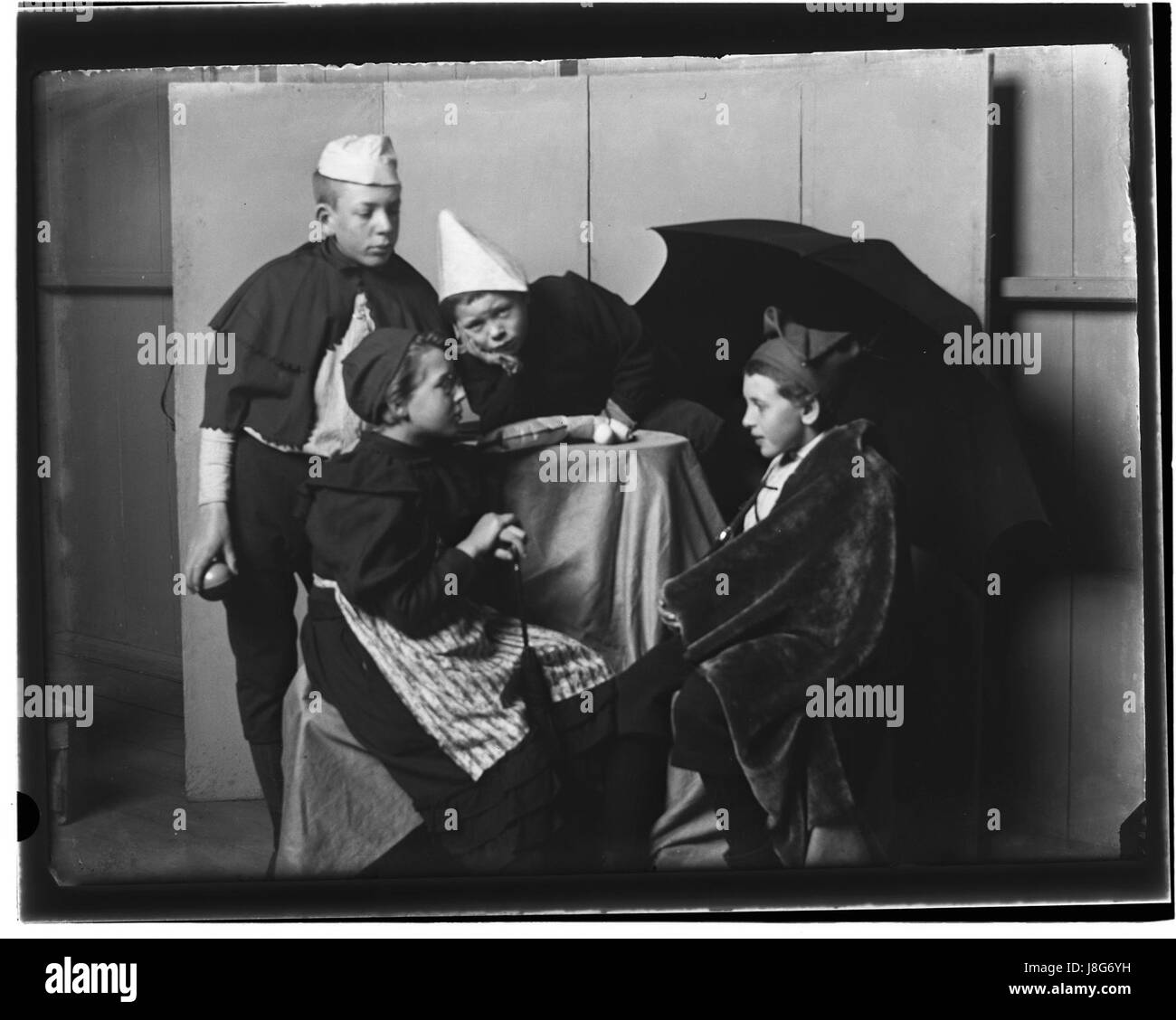 Jacob, Aagje, Willem de Jan Olie Foto 1 (max Res) Stockfoto