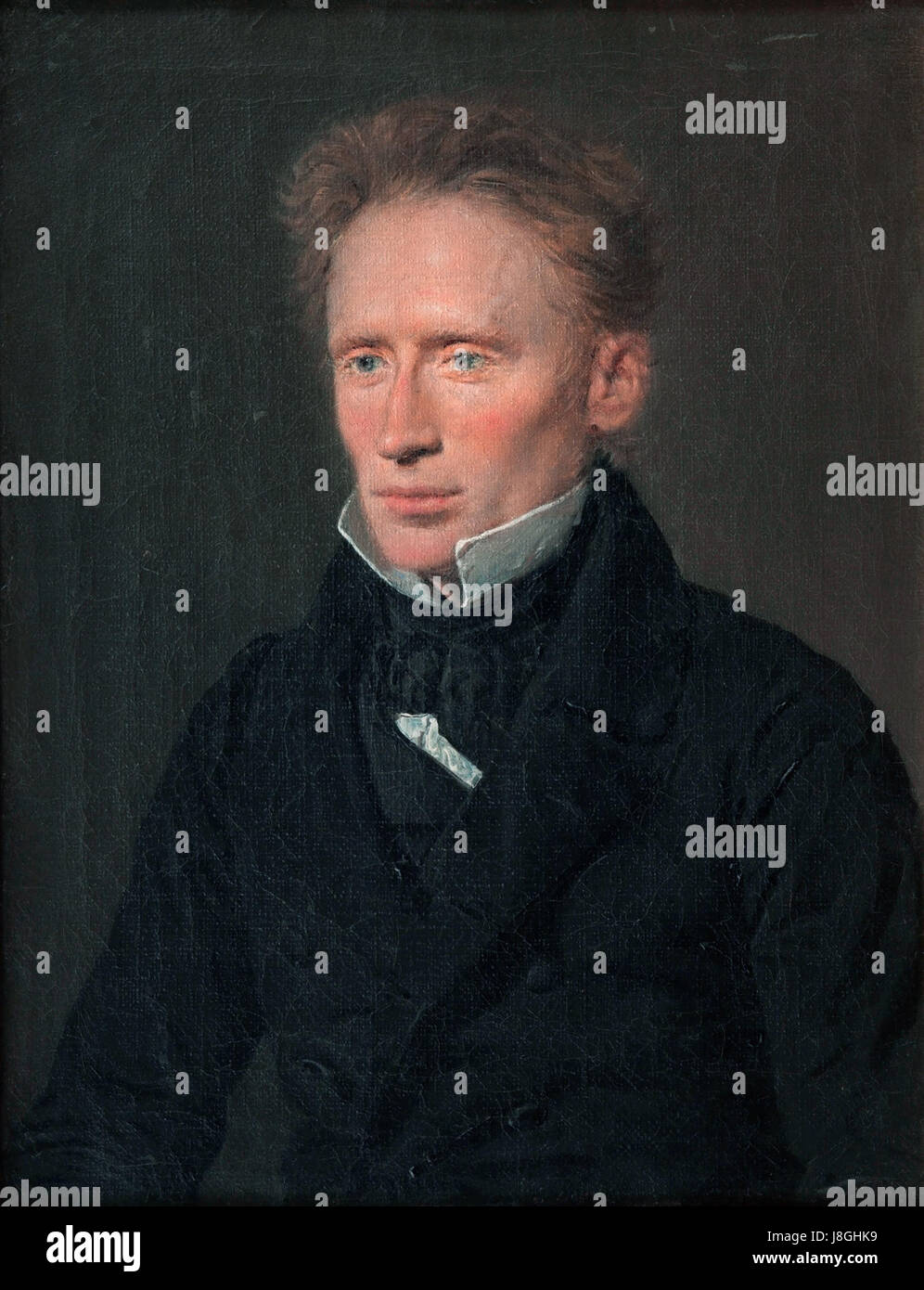 Johannes Dam Hage von Christian Albrecht Jensen Stockfoto
