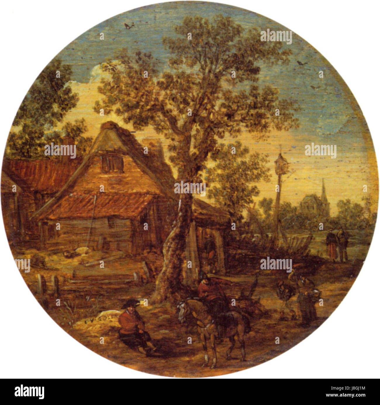 Jan van Goyen sommer Stockfoto