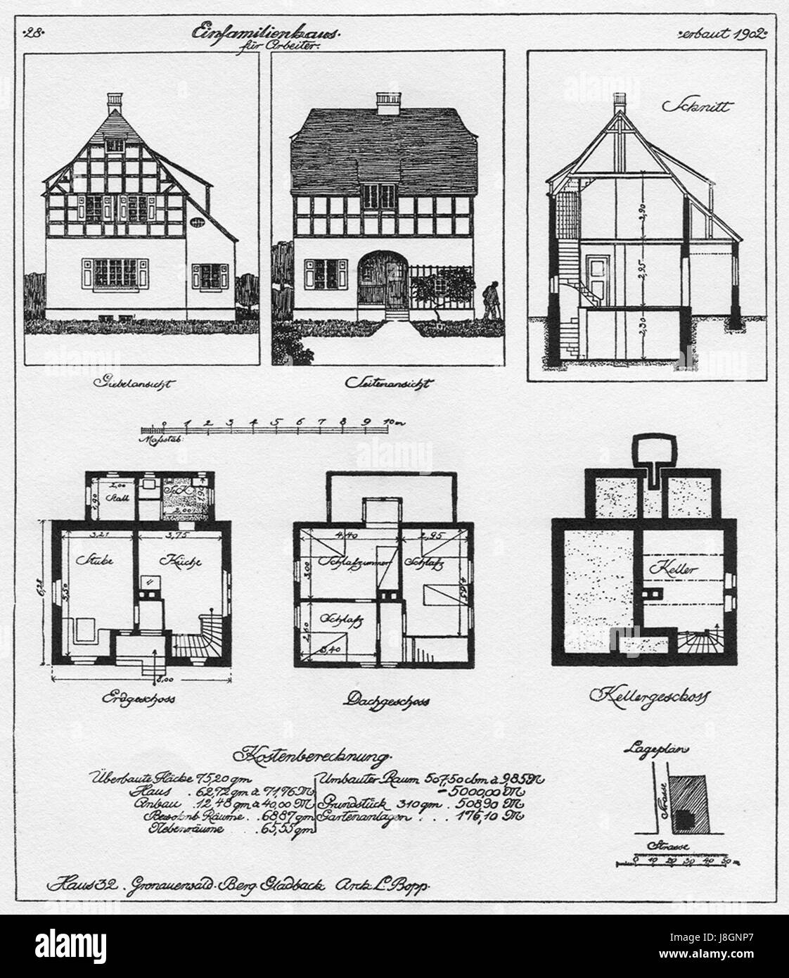 Gronauerwald.2 Stockfoto