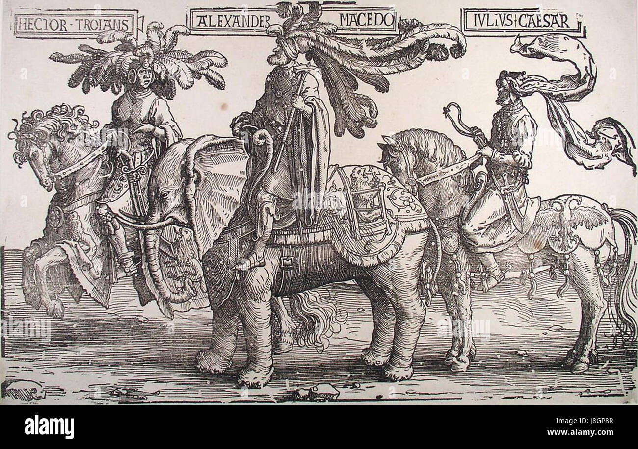 Lucas van Leyden war ein renommierter niederländischer Maler und Printmacher der Renaissance. Seine Werke waren bekannt für ihre komplizierten Details und religiösen Themen. Diese Referenz bezieht sich wahrscheinlich auf eines seiner bekannten Stücke oder Gravuren. Stockfoto