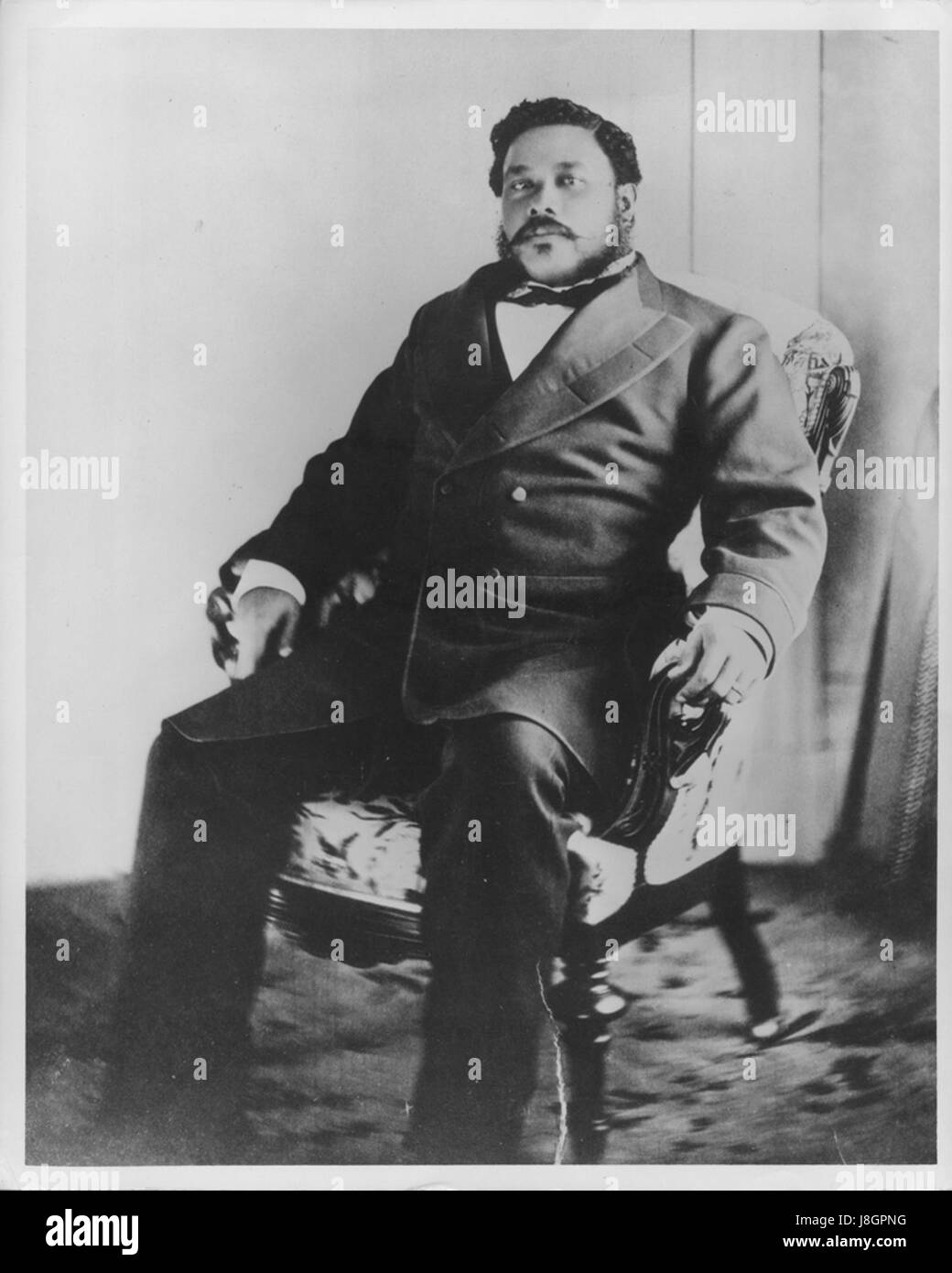 Kalakaua im Weißen Haus (PP 96 15 011) Stockfoto