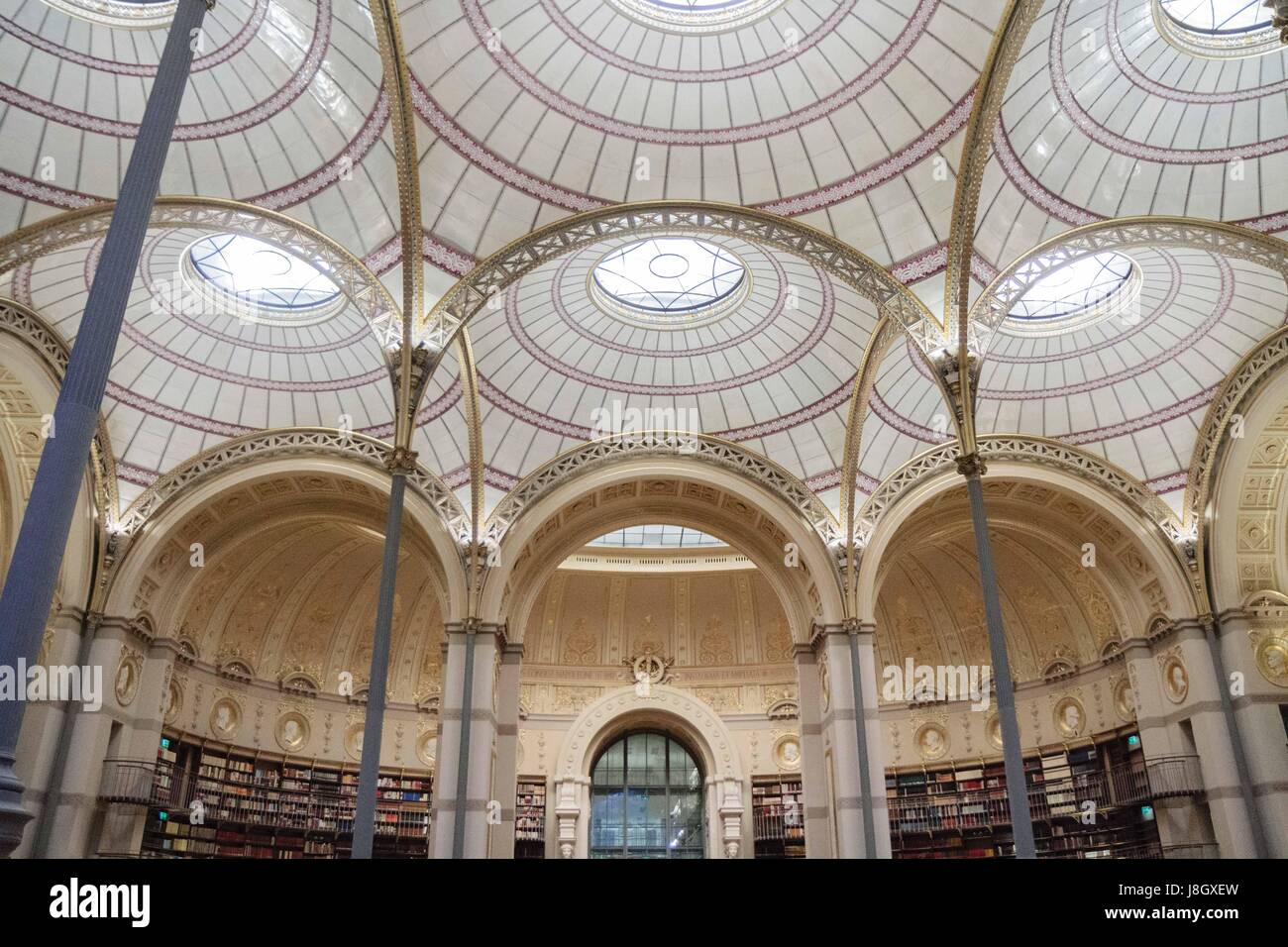 Le Site Richelieu-Louvois est le Berceau Historique De La Bibliothèque Nationale de France. Situé au Cœur De La Capitale, il Se Composait au XVIIe się Stockfoto