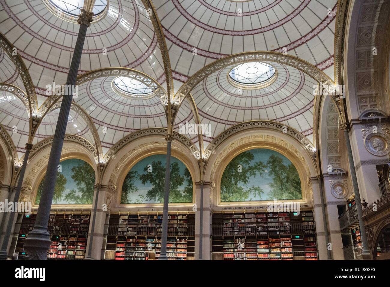 Le Site Richelieu-Louvois est le Berceau Historique De La Bibliothèque Nationale de France. Situé au Cœur De La Capitale, il Se Composait au XVIIe się Stockfoto