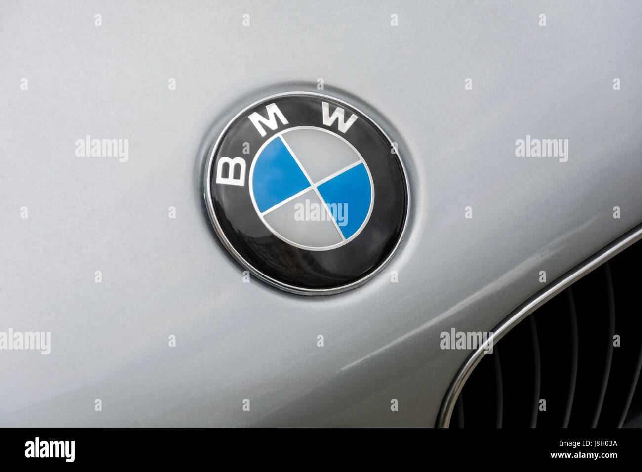 Logo des Automobilherstellers BMW Stockfoto