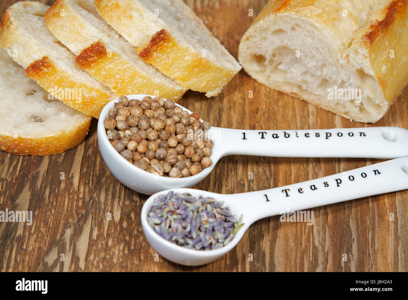 Blatt, Holz, Getreide, Tischplatte, Löffel, Kräuter, Getreide, grün, Lebensmittel, Nahrungsmittel, Stockfoto