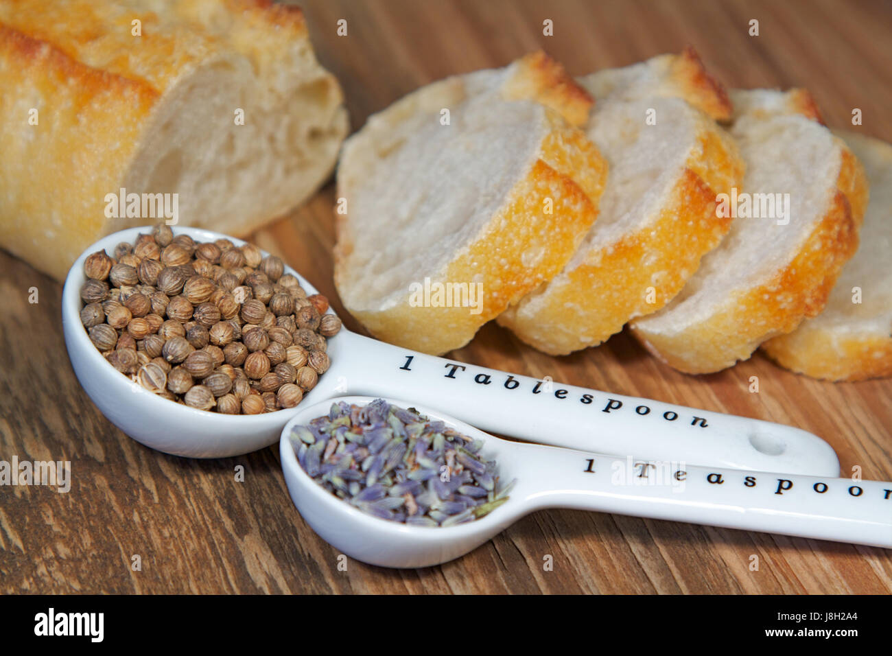 Blatt, Holz, Getreide, Tischplatte, Löffel, Kräuter, Getreide, grün, Lebensmittel, Nahrungsmittel, Stockfoto