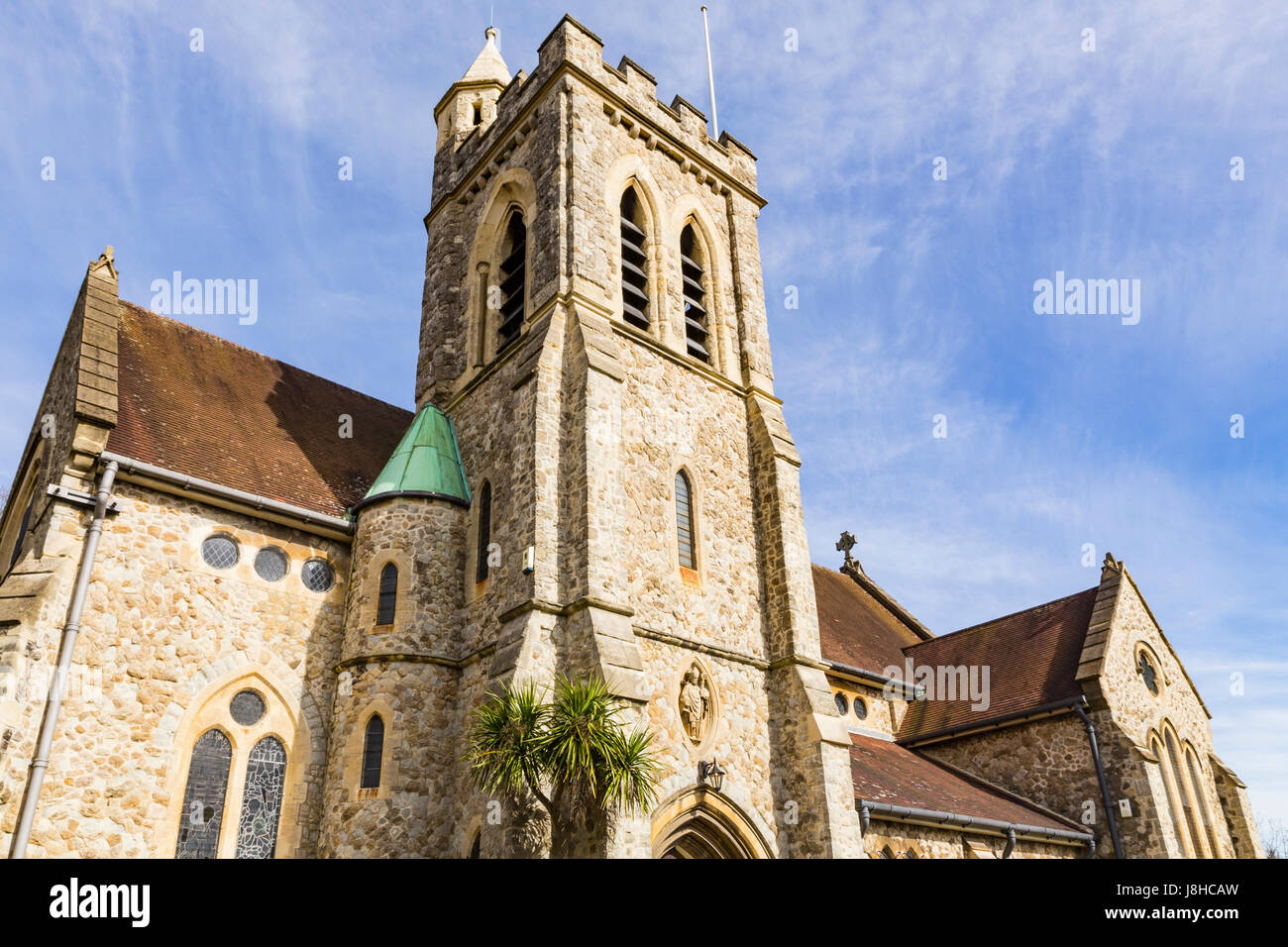 Kirche St. Augustine, Honor Oak Park, London, England, Vereinigtes Königreich Stockfoto