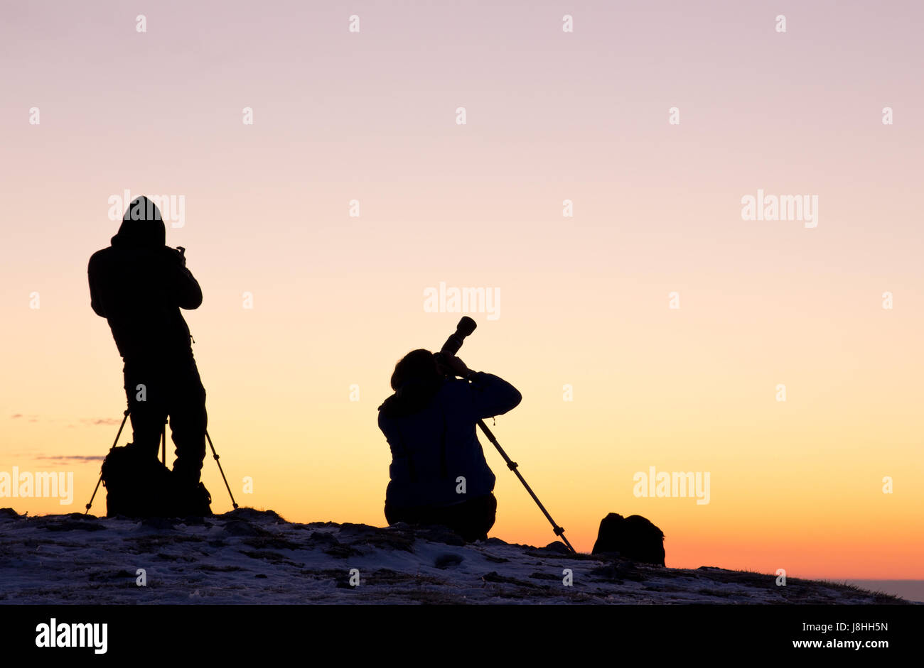 Landscape Photographer Stockfoto