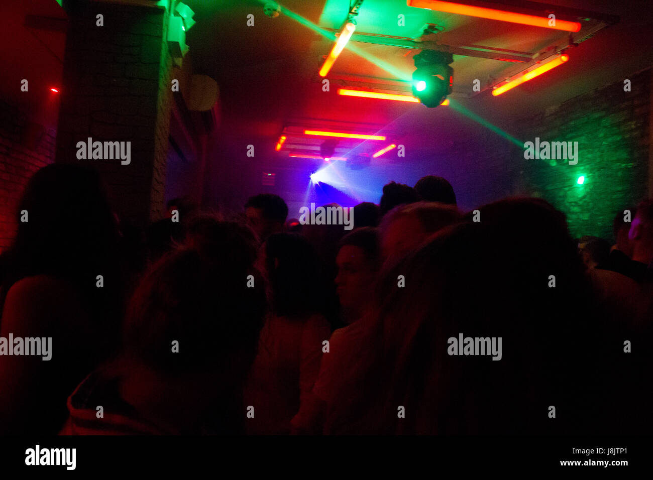Nachtclub-Tänzer Stockfoto