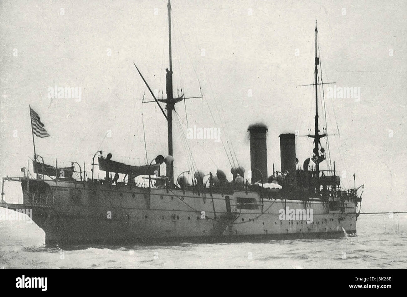 Die Mine Layer San Francisco, US Navy, um 1915 Stockfoto