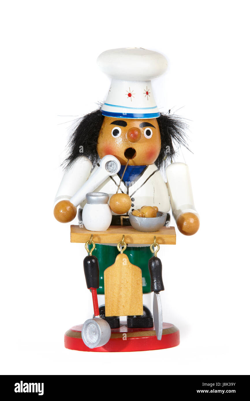 Raucher, die kochen Stockfoto