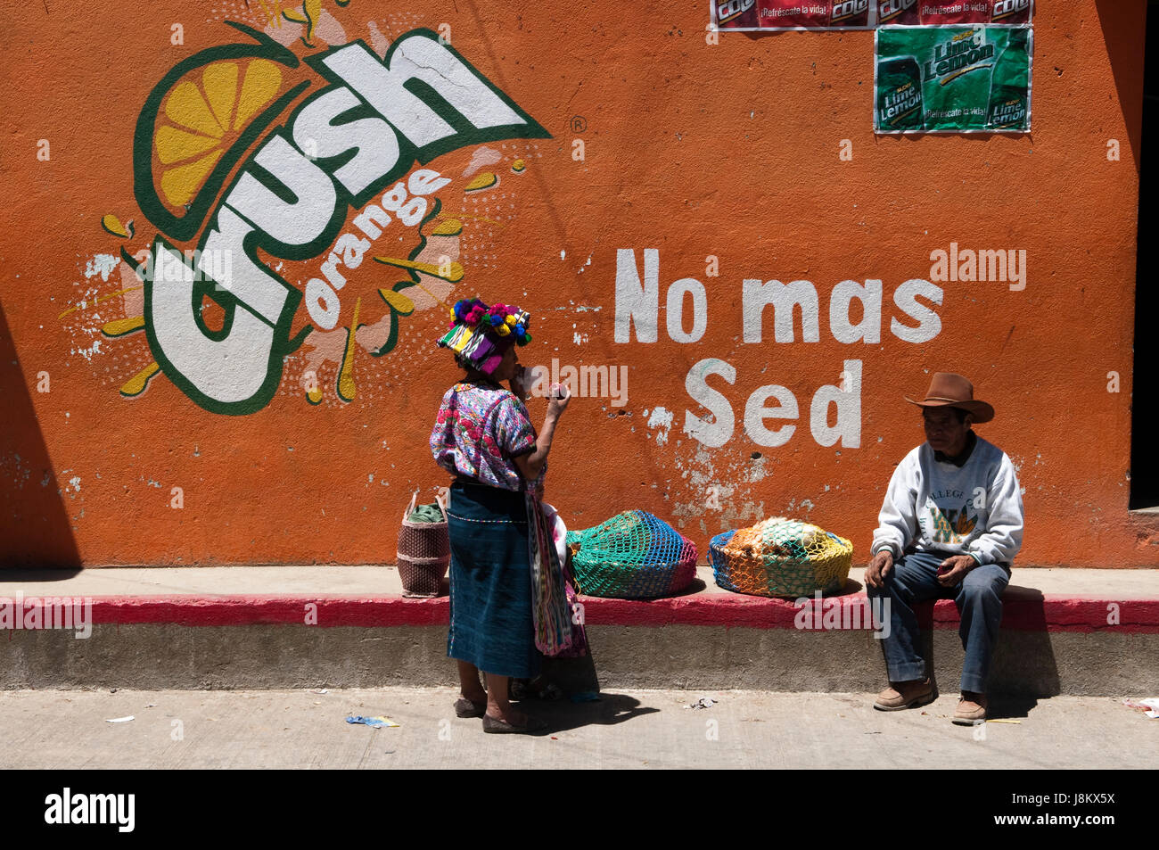 San Francisco El Alto, Guatemala. Stockfoto