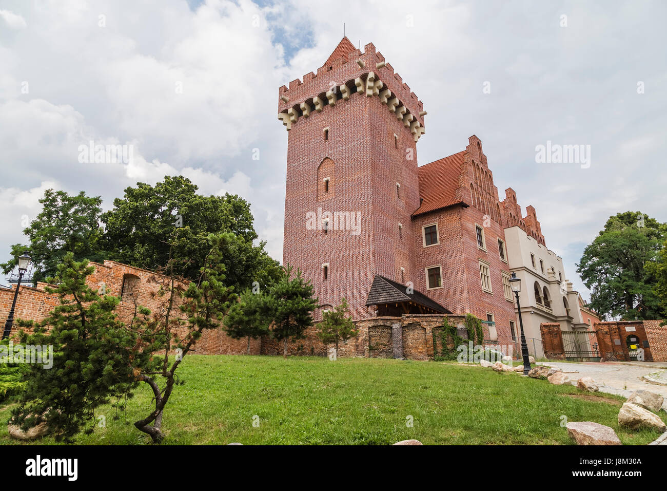 Königsschloss in Posen. Polen Stockfoto