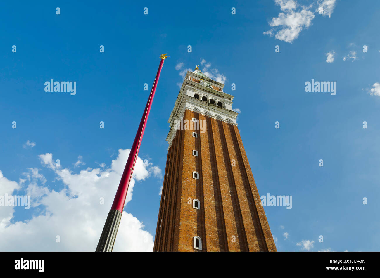 Campanile in Venedig Stockfoto