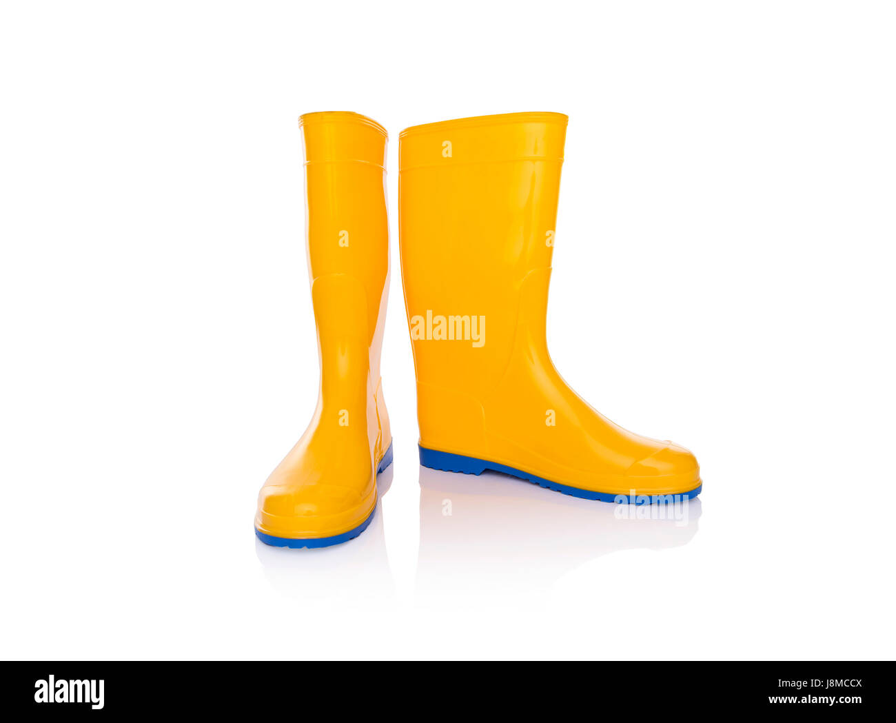 Gummistiefel zu isolieren. Stockfoto
