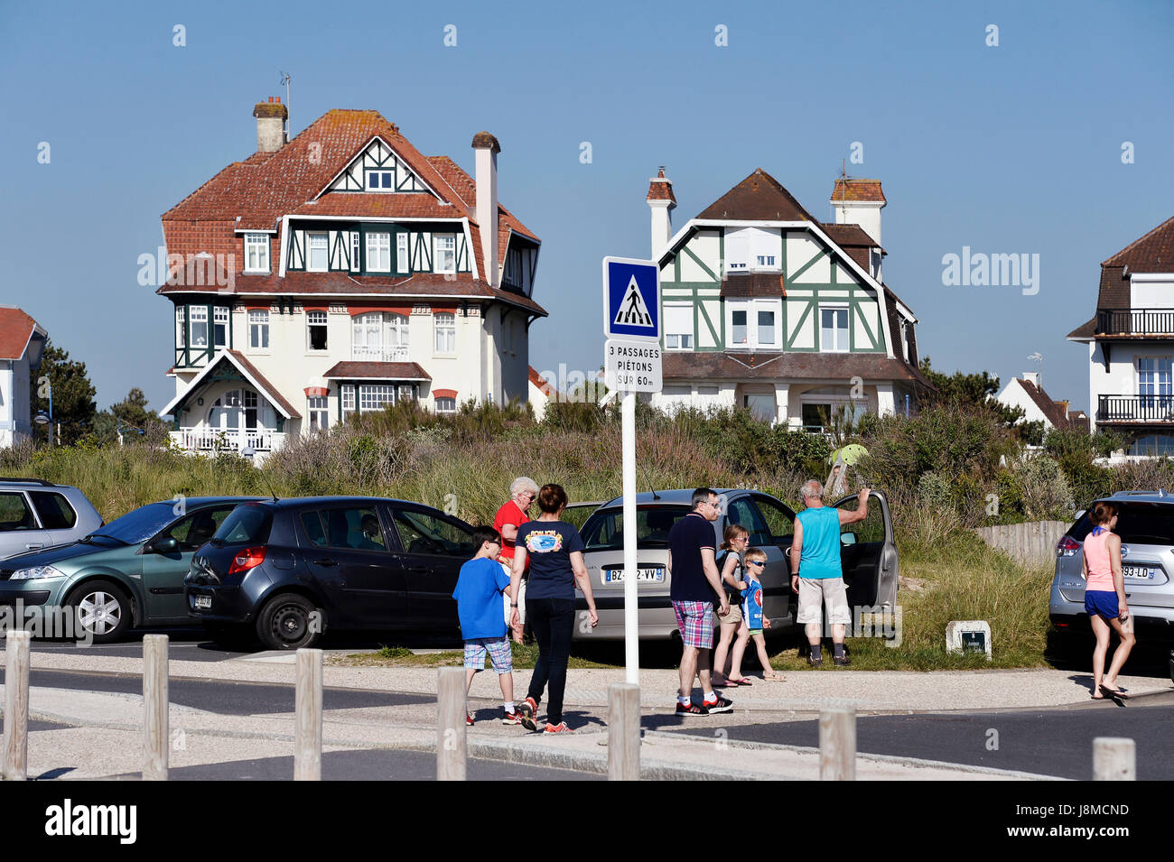 Neufchatel-Hardelot, Pas-de-Calais, Frankreich Stockfoto