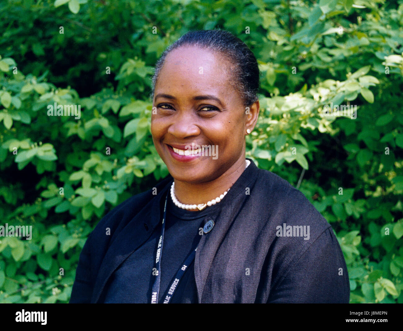 BARBARA HENDRICKS amerikanisch-schwedische Opernsängerin 2003 Stockfoto