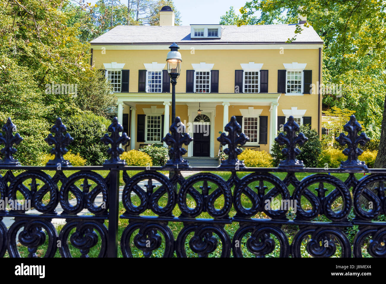 Haus des Präsidenten (aka Maclean House), nationale registrieren der historische Ort, Princeton, New Jersey, USA Stockfoto