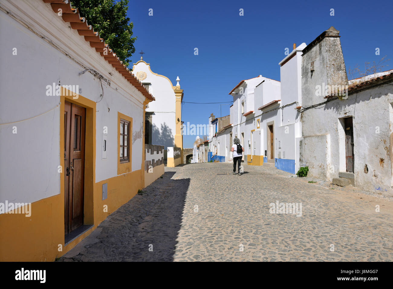 Redondo, einem traditionellen Dorf im Alentejo. Portugal Stockfoto