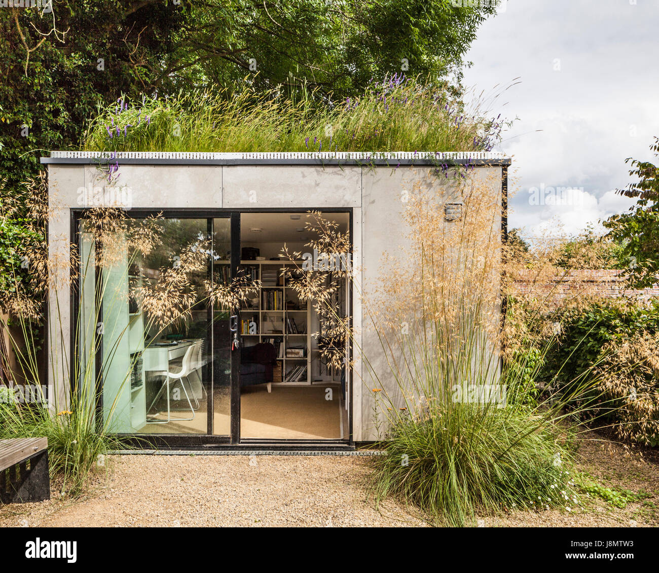 Gartenhaus Buro Elmthorpe Road Oxford Vereinigtes Konigreich Architekt Waind Gohil Potter Architekten 2014 Stockfotografie Alamy